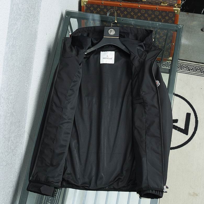 Moncler black shell jacket - Image 4